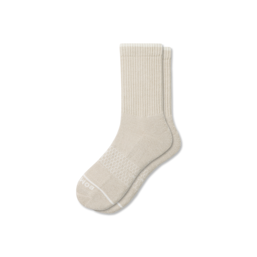 Men's Merino Wool Blend Half Calf Socks - Light Weekend Fit