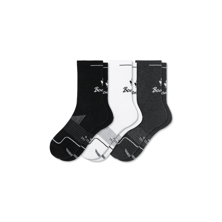 Men's Run Half Calf Sock 3-Pack - Studio Support
