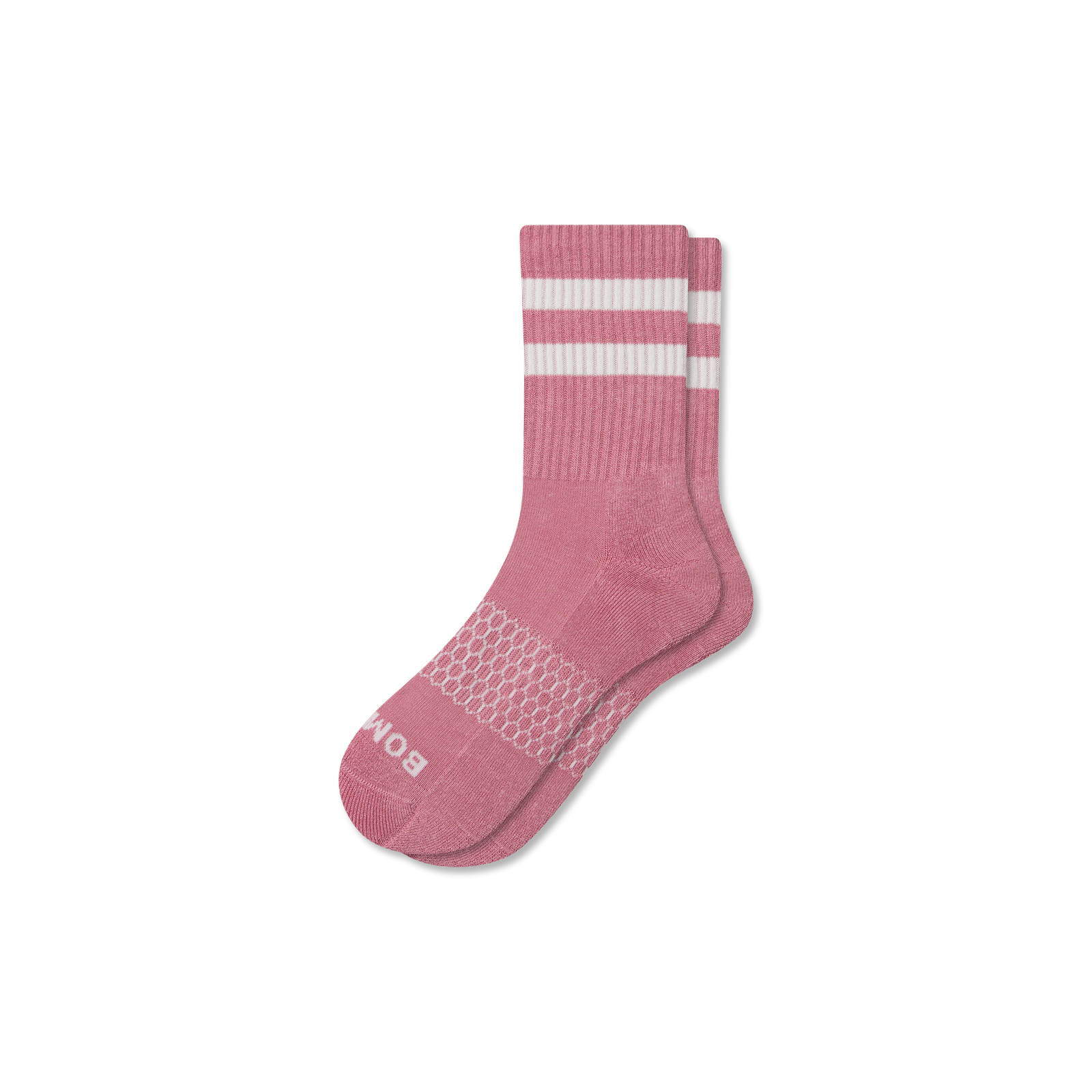 Half Calf Socks driedrose-softwhite-adult-female-layflat-1-transparent
