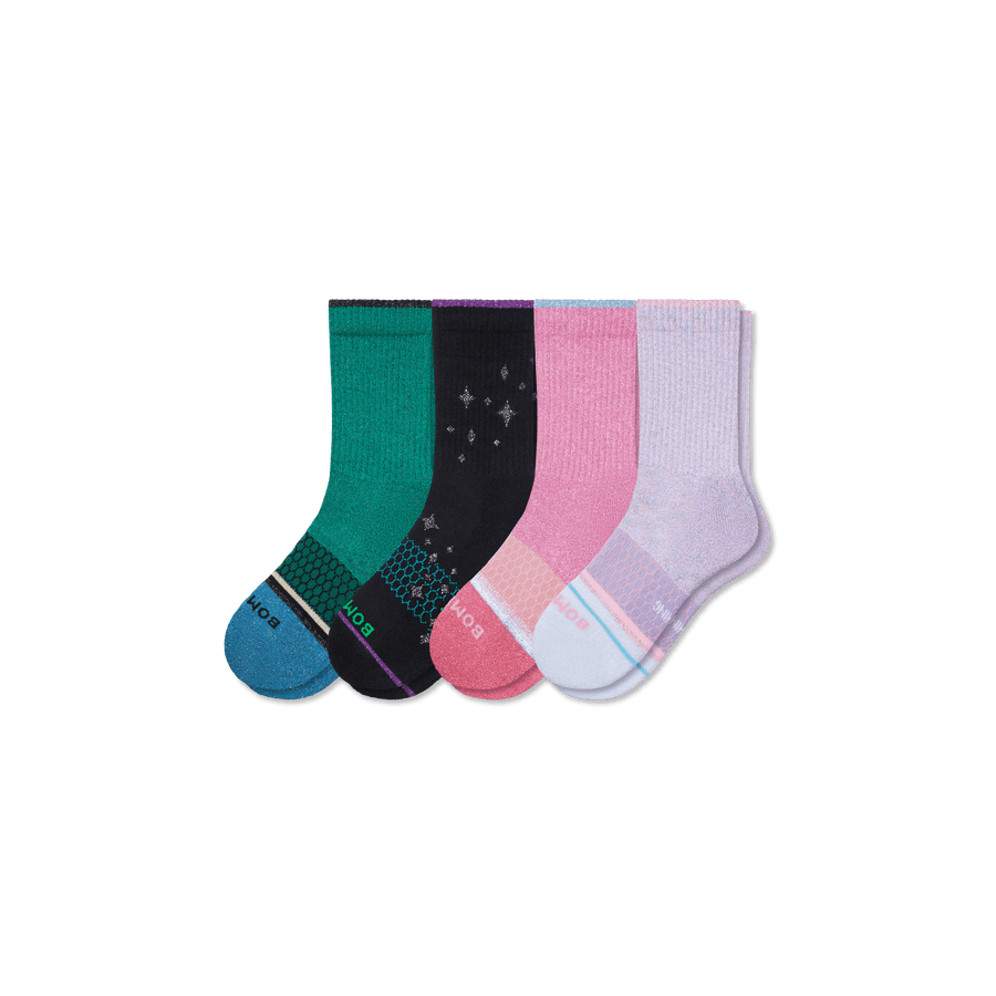 Youth Wicked X Bombas Calf Sock 4-Pack - Gift Pair