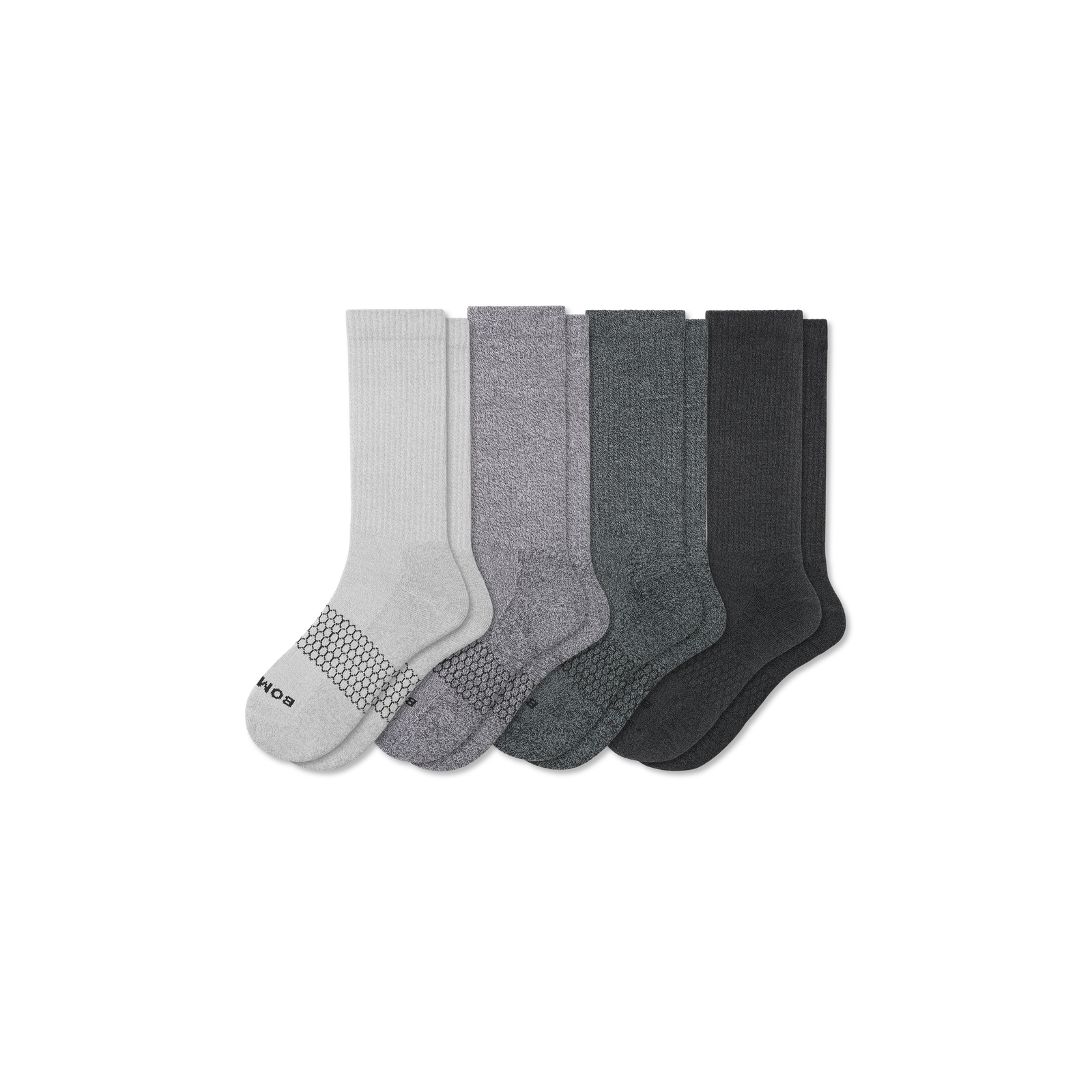 Marl Calf Sock 4-Pack - Shades L [9038]