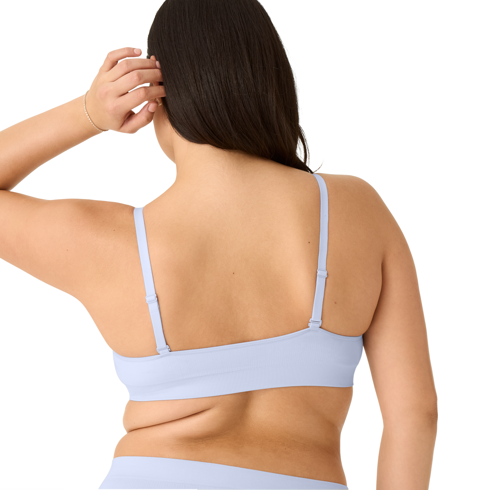 Women's Seamless Triangle Bralette - Sky Sail Blue WO3 [9112]
