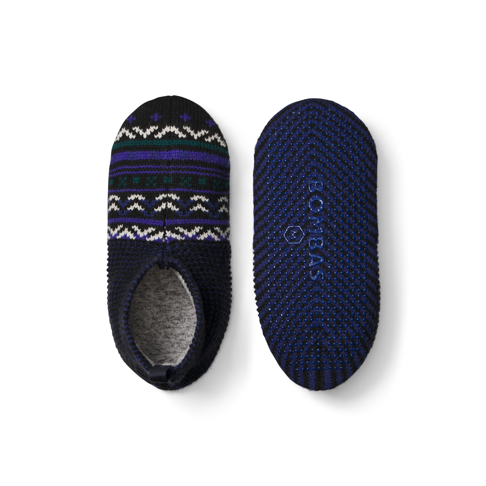 Adult Gripper Slipper - Black L [9680]