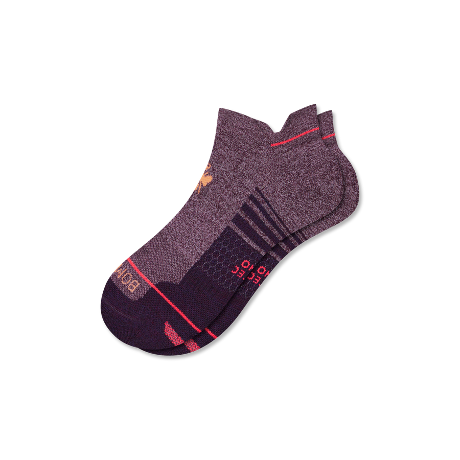 Women's Merino Wool Blend Run Ankle Socks - Modern Travel Step