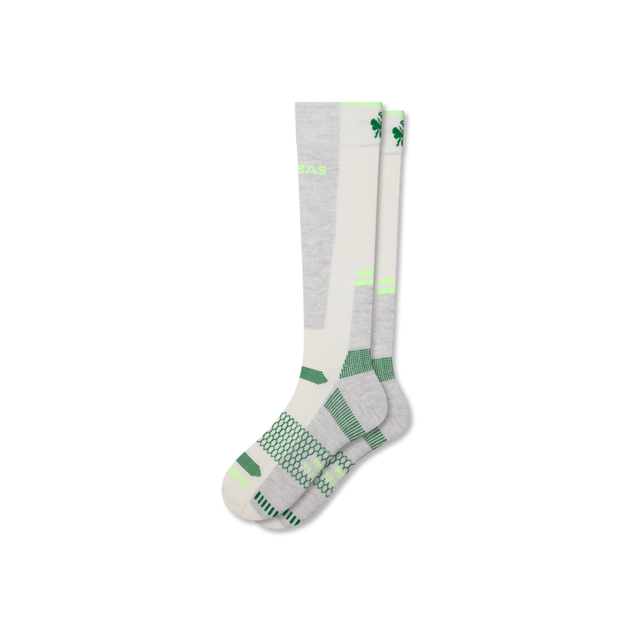 Men's Mid-Cushion Merino Wool Blend Ski & Snowboard Socks - Cushion School Comfort