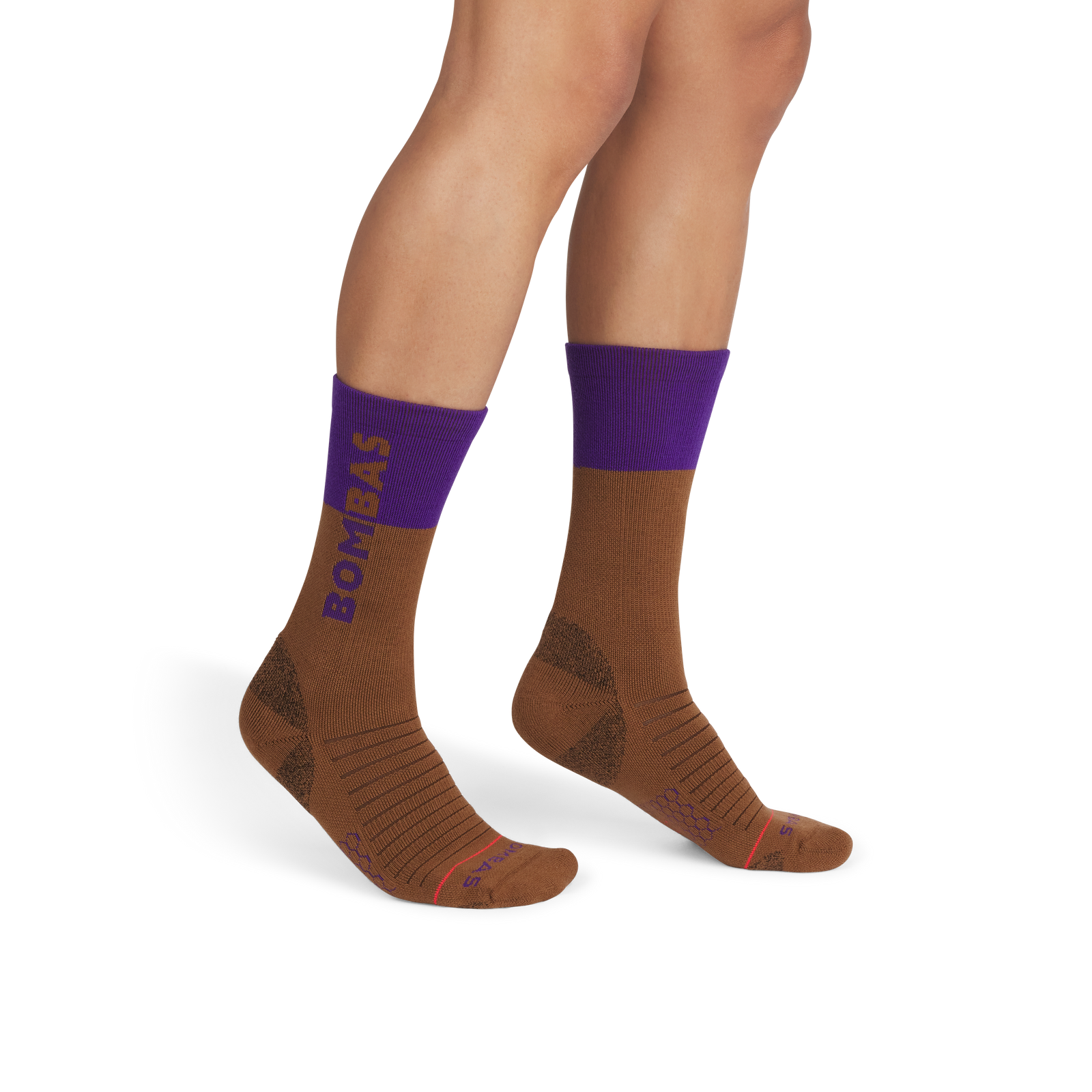 Merino Wool Blend Hiking Calf Socks - dusted cocoa MO1 [9719]