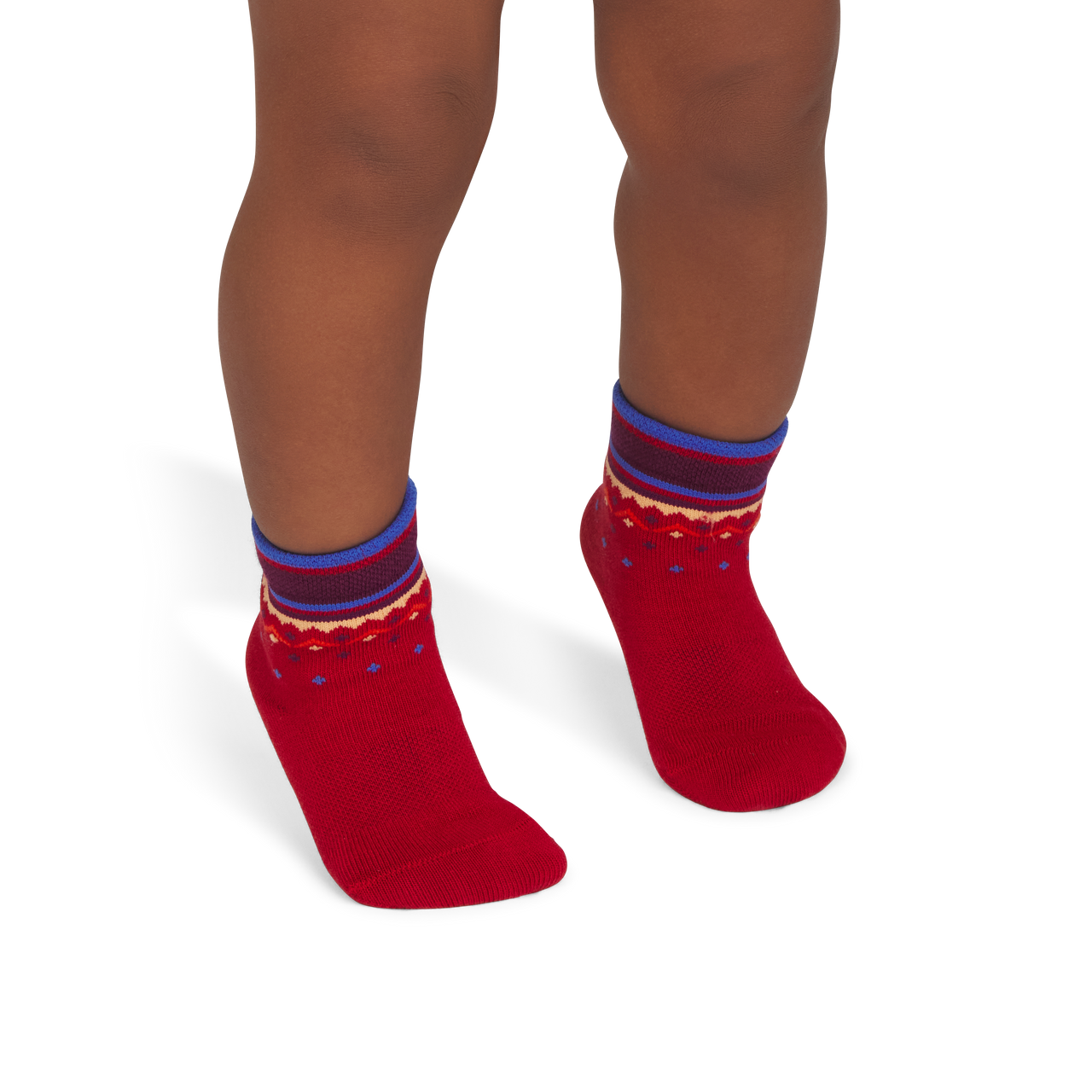 Toddler Lightweight Calf Socks - heritage red TO1 [9734]