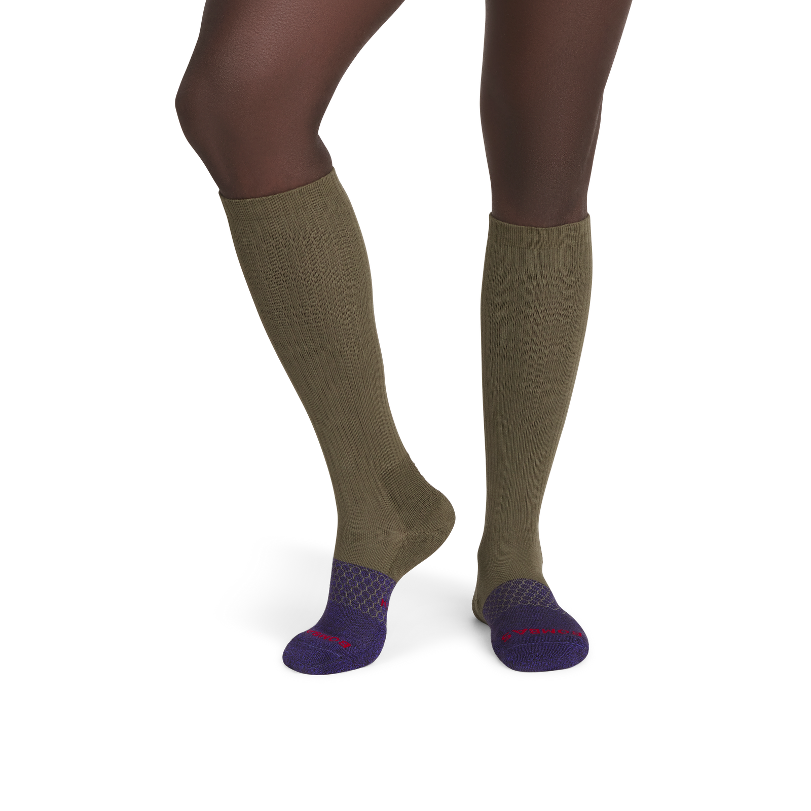 Everyday Compression Socks (15-20mmHg) - dark espresso slate green MO1 [9819]