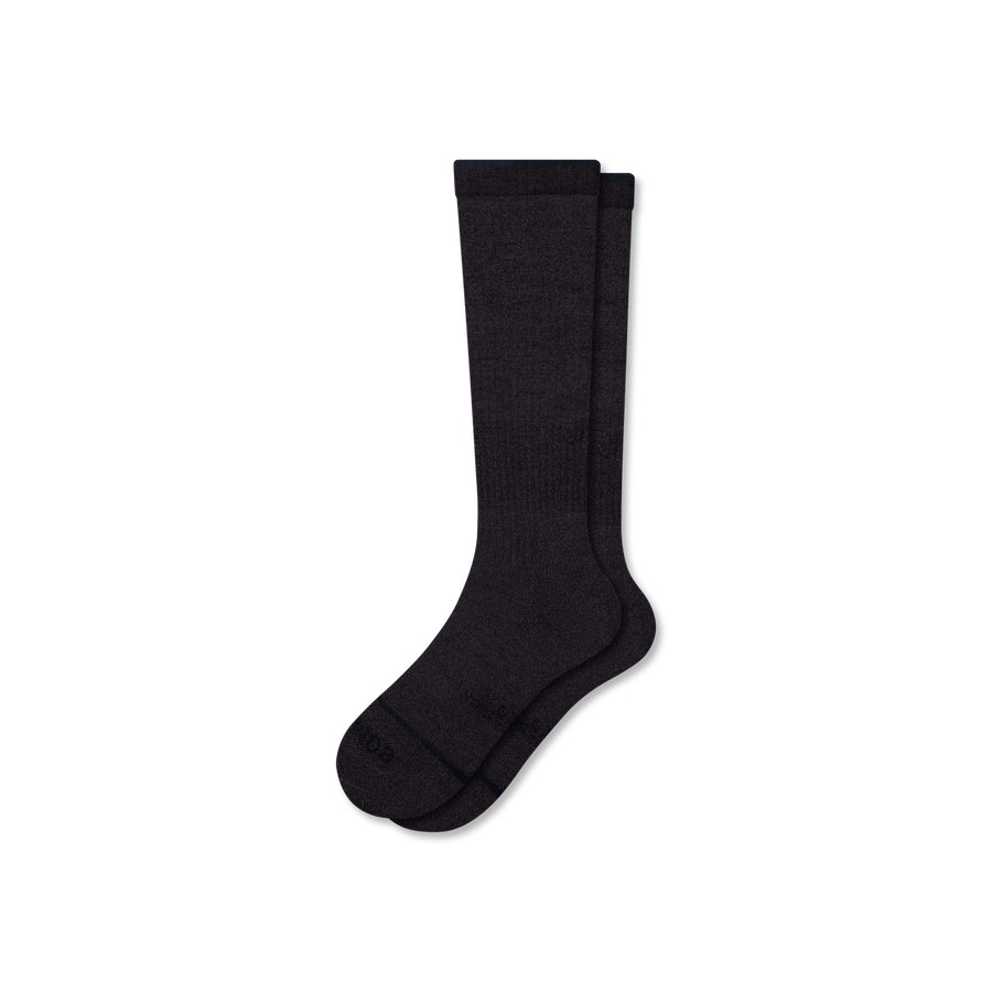 Men's Merino Wool Blend Everyday Compression Knee High Socks (15-20mmHg) - Trail Daily Move