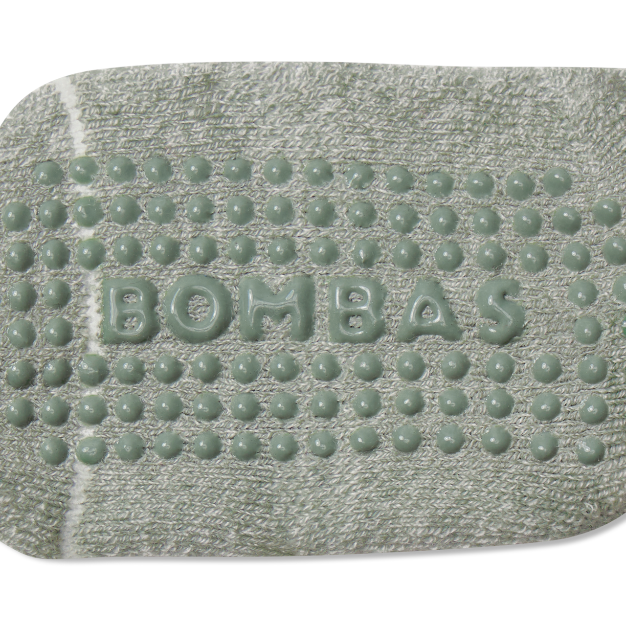 Merino Wool Blend Calf Sock - sage haze Detail