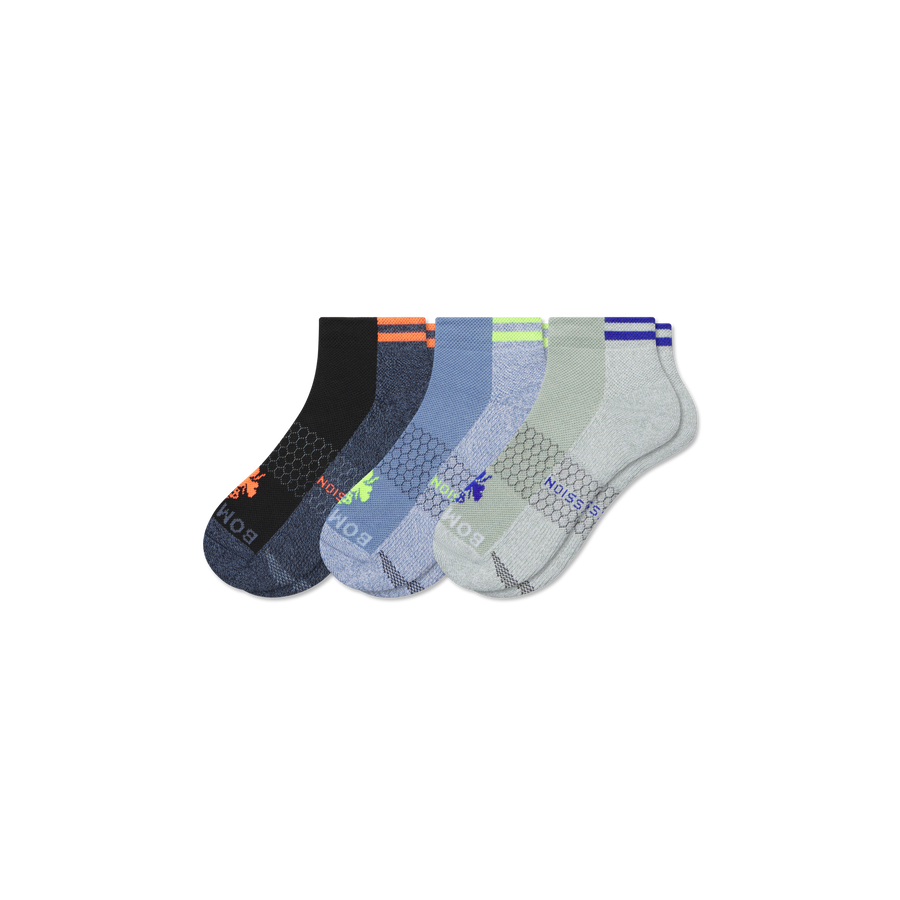 Men's Performance Compression Ankle Sock 3-Pack - Training Recovery Hold