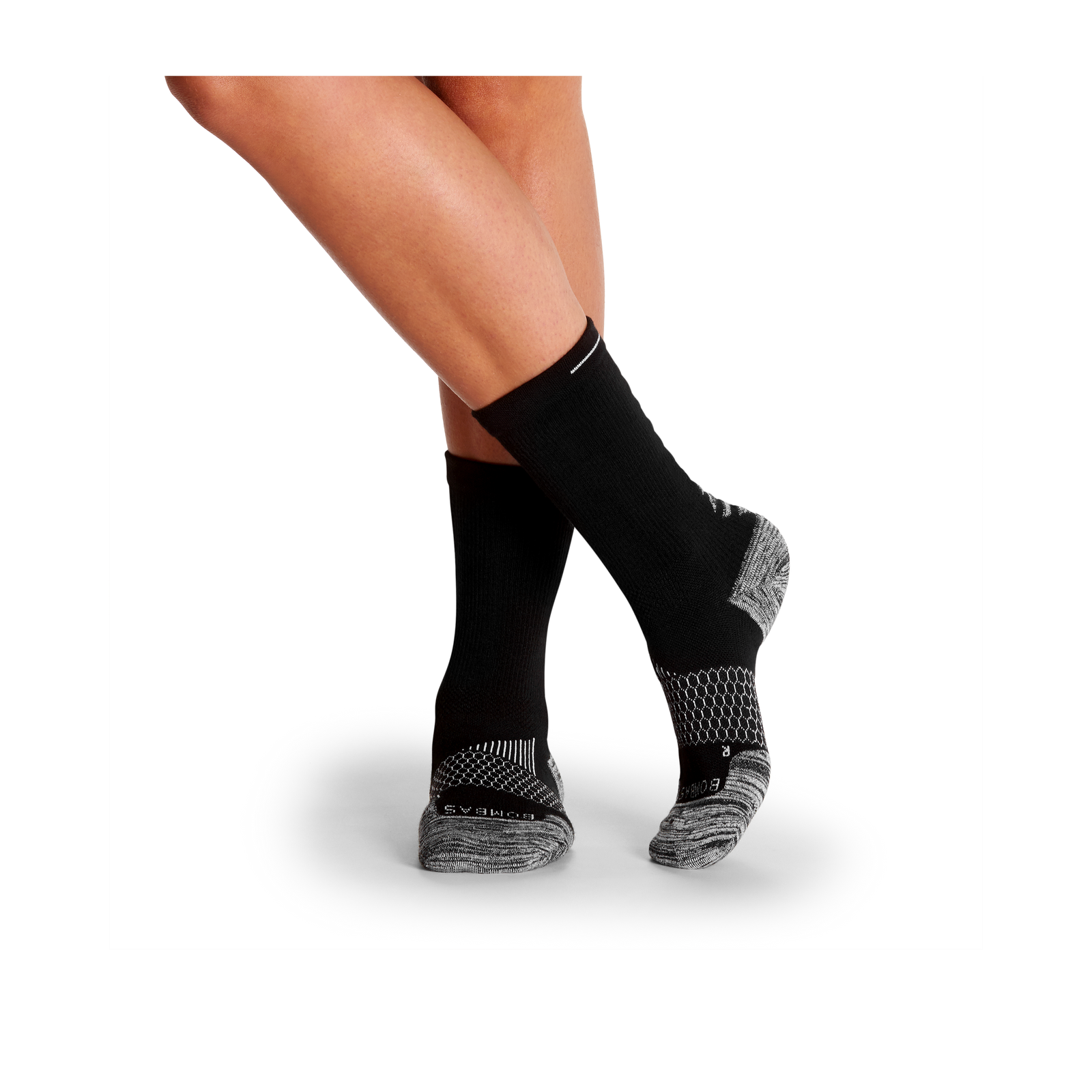 Women's Running Calf Sock 3-Pack - black-bee - 15