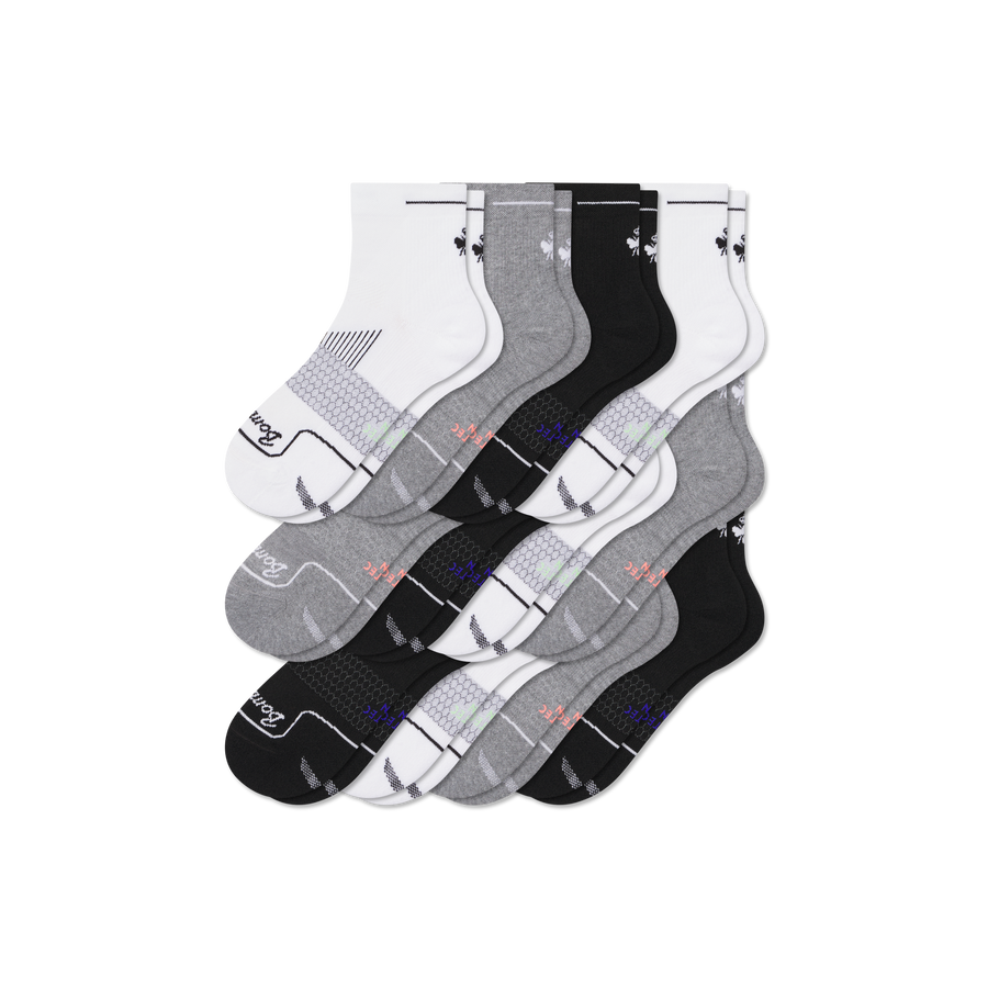 Women's Run Quarter Sock 12-Pack - Cushion Studio Move