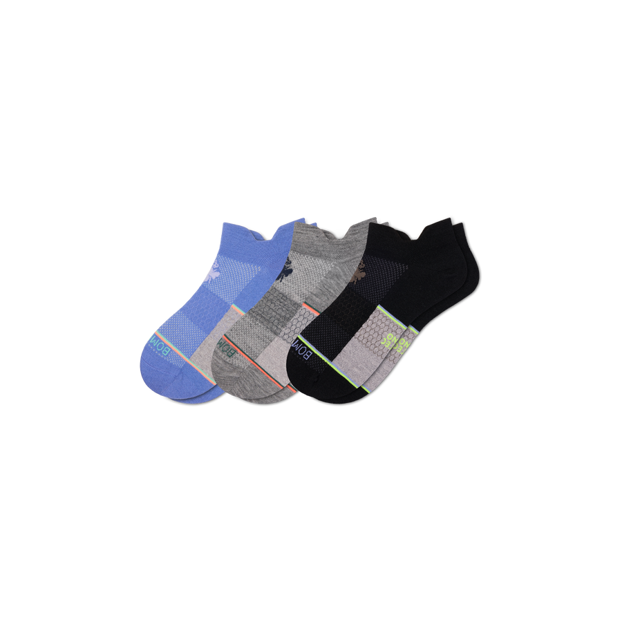 Men's UltraLite Sport Merino Wool Blend Ankle Sock 3-Pack - Light Lounge Move
