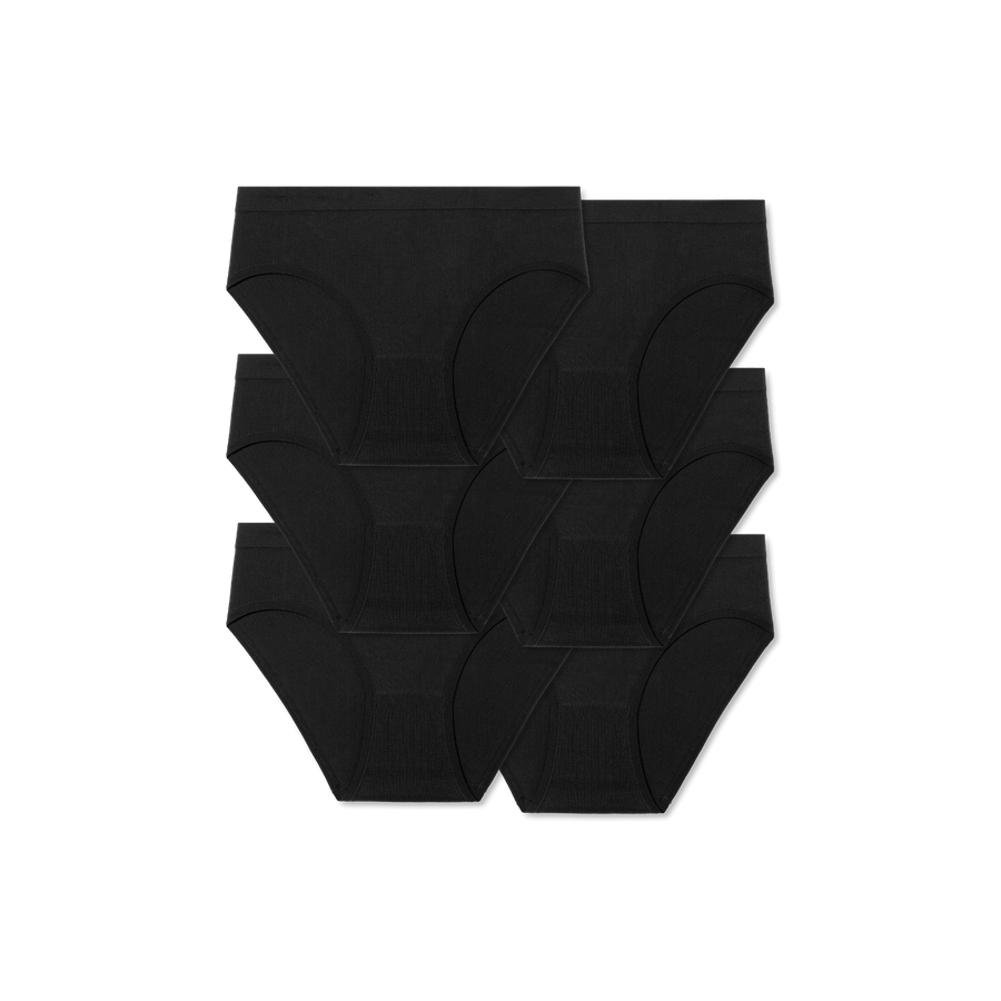 Women's Seamless Brief 6-Pack - Seamless Everyday Base