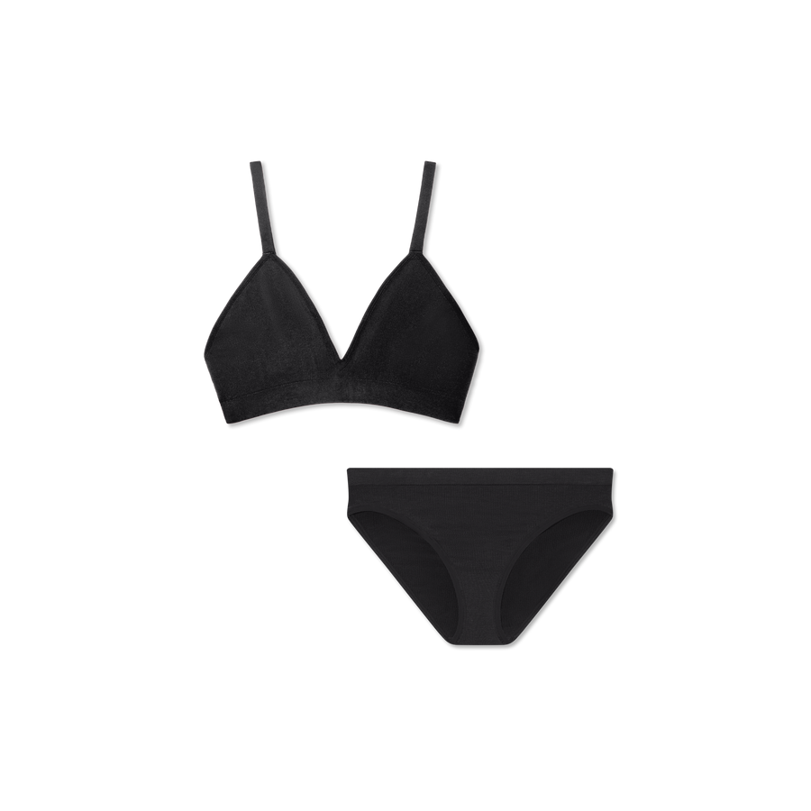 Women's Seamless Triangle Bralette + Bikini Pack - Gift Ready