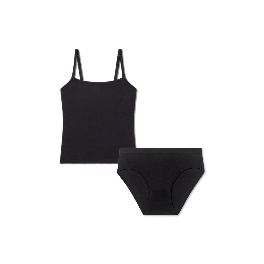 Women's Built-In Bra Seamless Cami + Brief Pack - Daily Support Hold