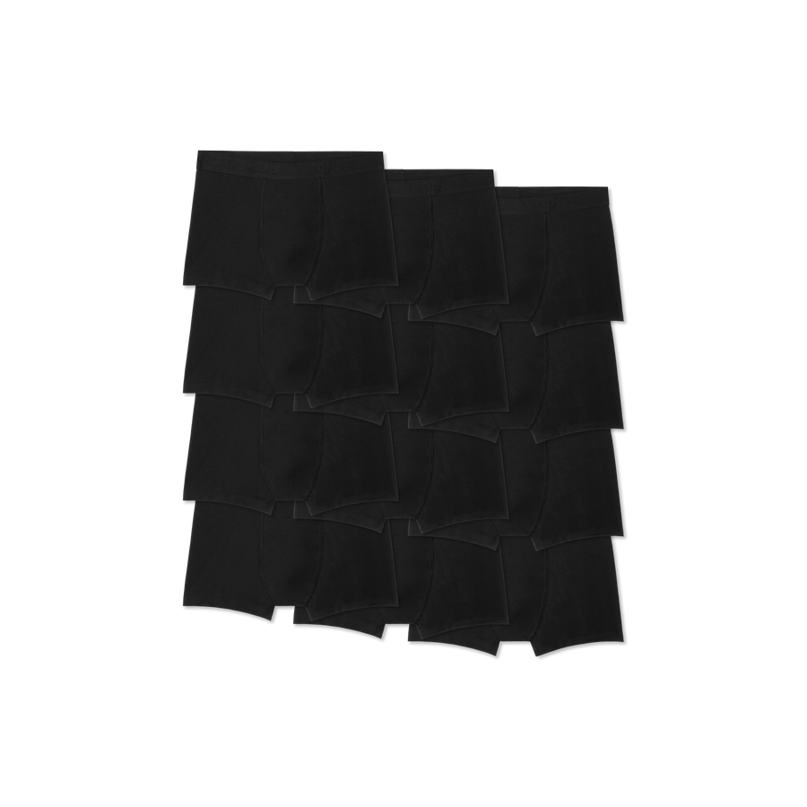 Men's Cotton Modal Blend Trunk 12-Pack - Smooth Base Fit