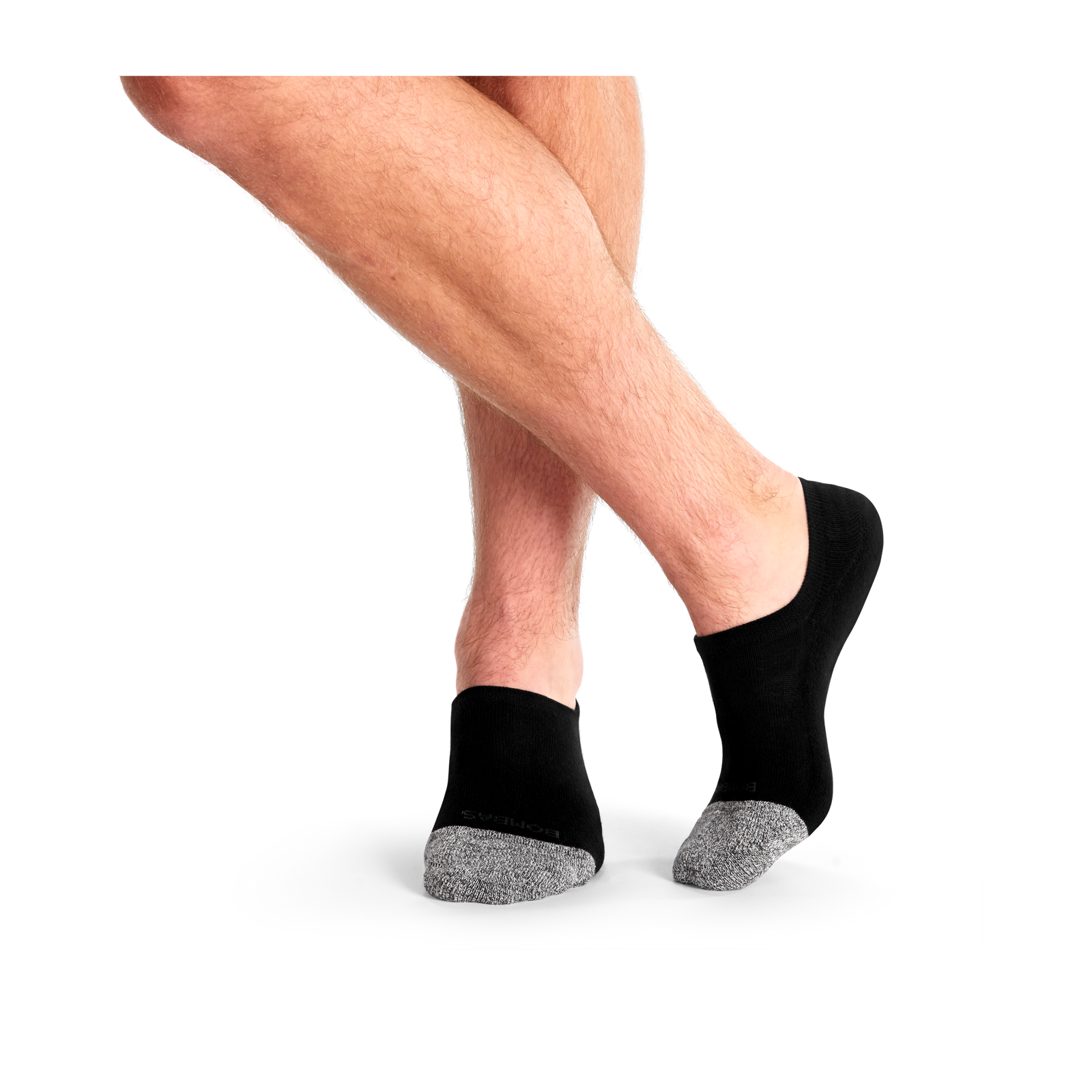 Men's Cushioned No Show Sock 8-Pack - black - 9