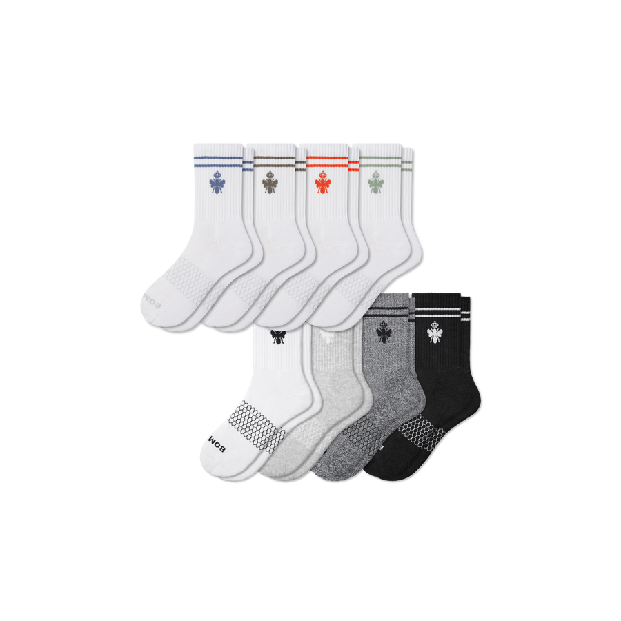 Men's Originals Half Calf Sock 8-Pack - Light Weekend Support