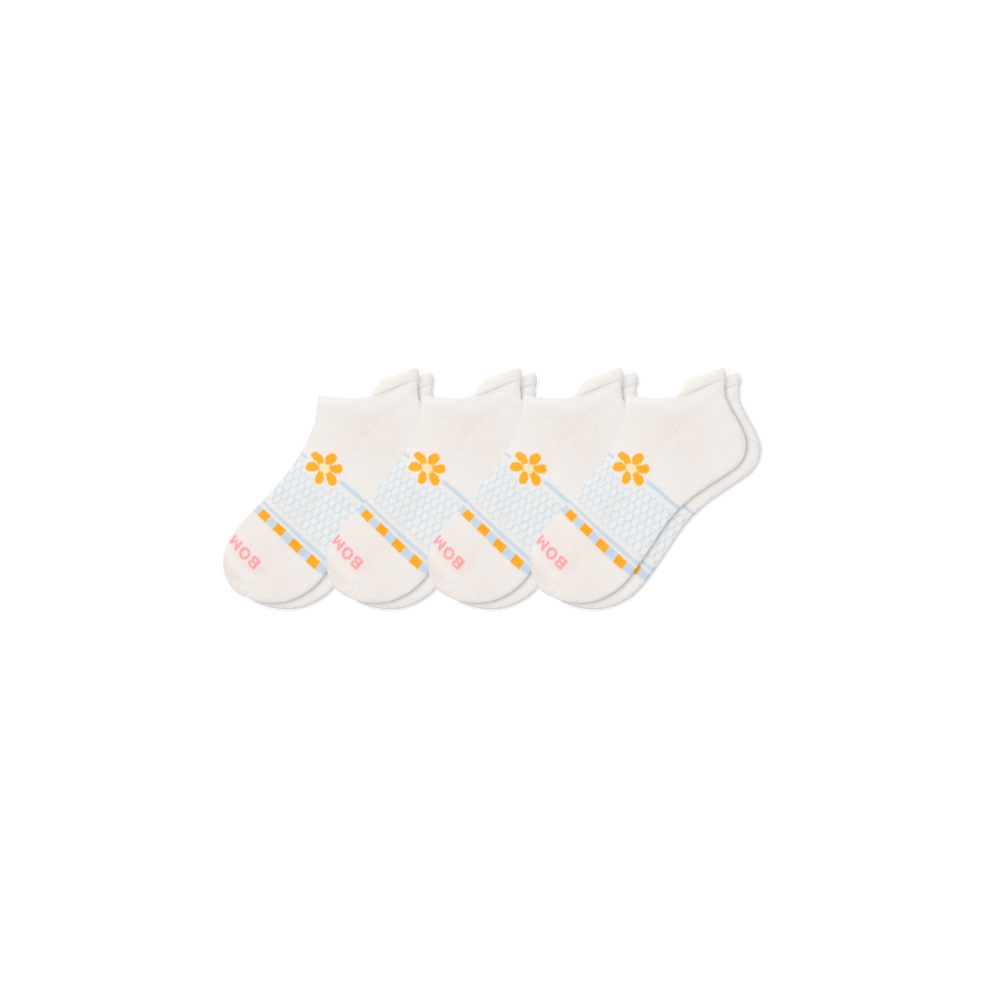 Women's Beach Day Ankle Sock 4-Pack - Comfort Home Pair