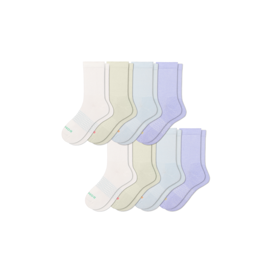 Women's Marl Half Calf Sock 8-Pack - Outdoor Ankle Support