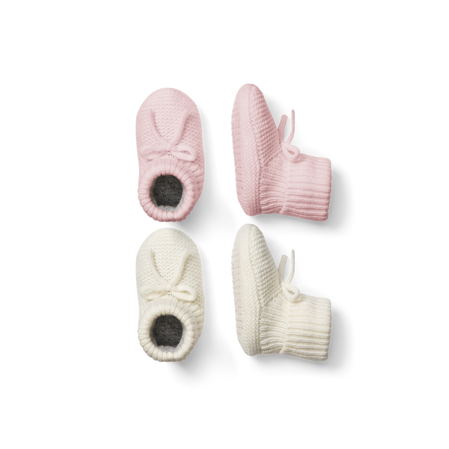 Baby Bow Gripper Slipper 2-Pack - Casual Slip