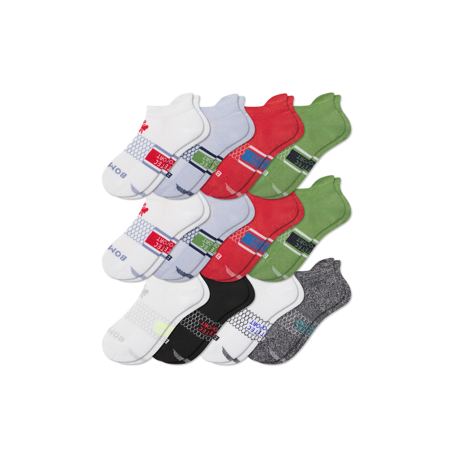 Youth All Sport Ankle Sock 12-Pack - Daily Trail Step