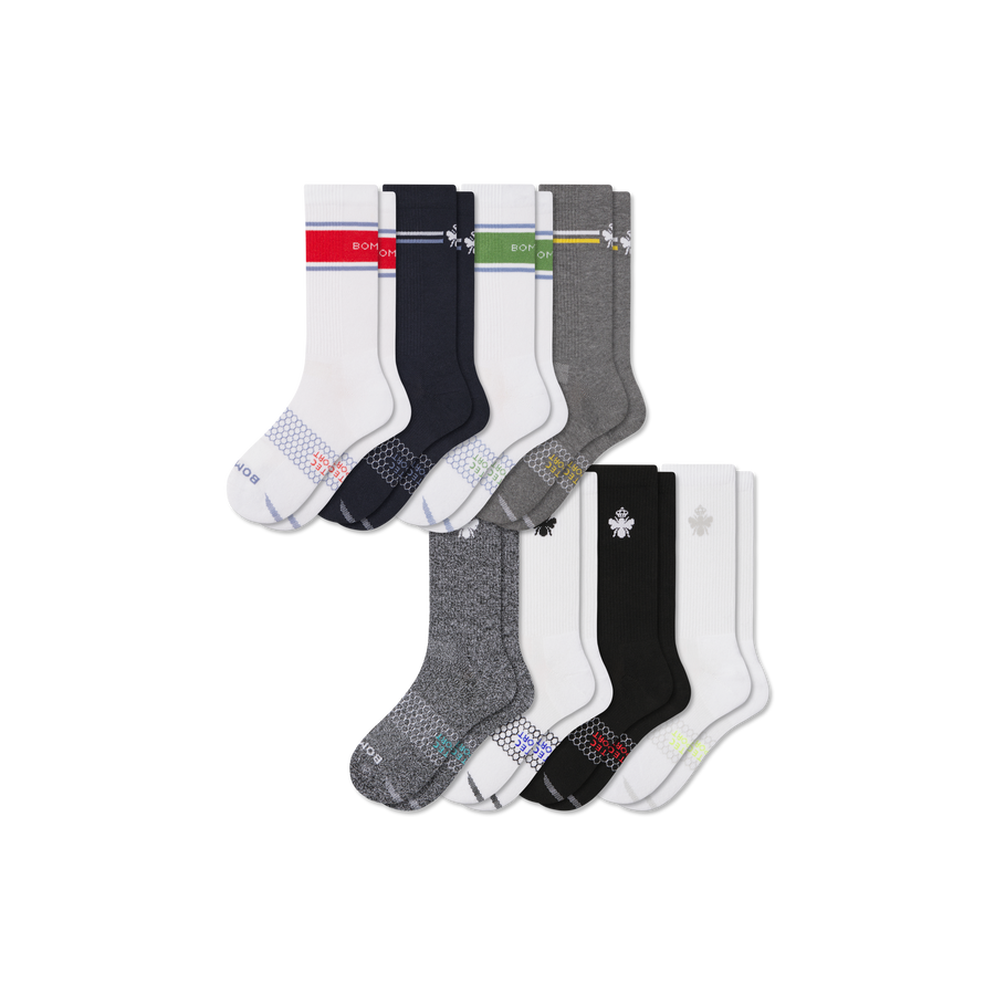 Women's All Sport Calf Sock 8-Pack - Trail Run Pair