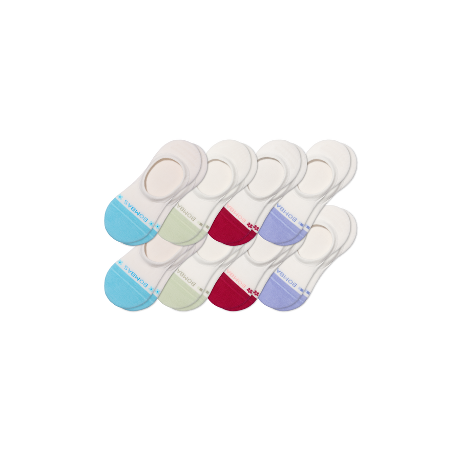 Women's Lightweight No Show Sock 8-Pack - Soft No Show Fit