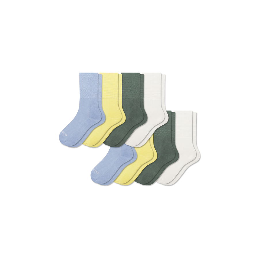 Youth Ultra Stretch Calf Sock 8-Pack - Active Studio Step