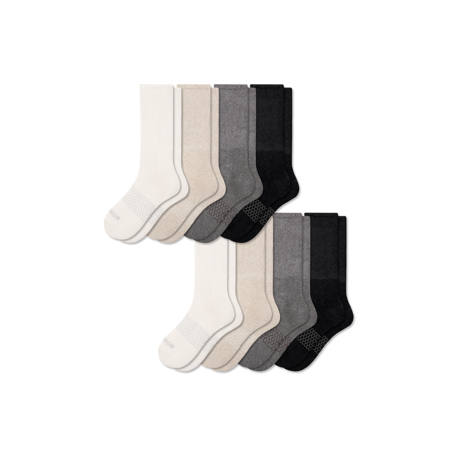 Men's Wide Calf Sock 8-Pack - Active Office Step