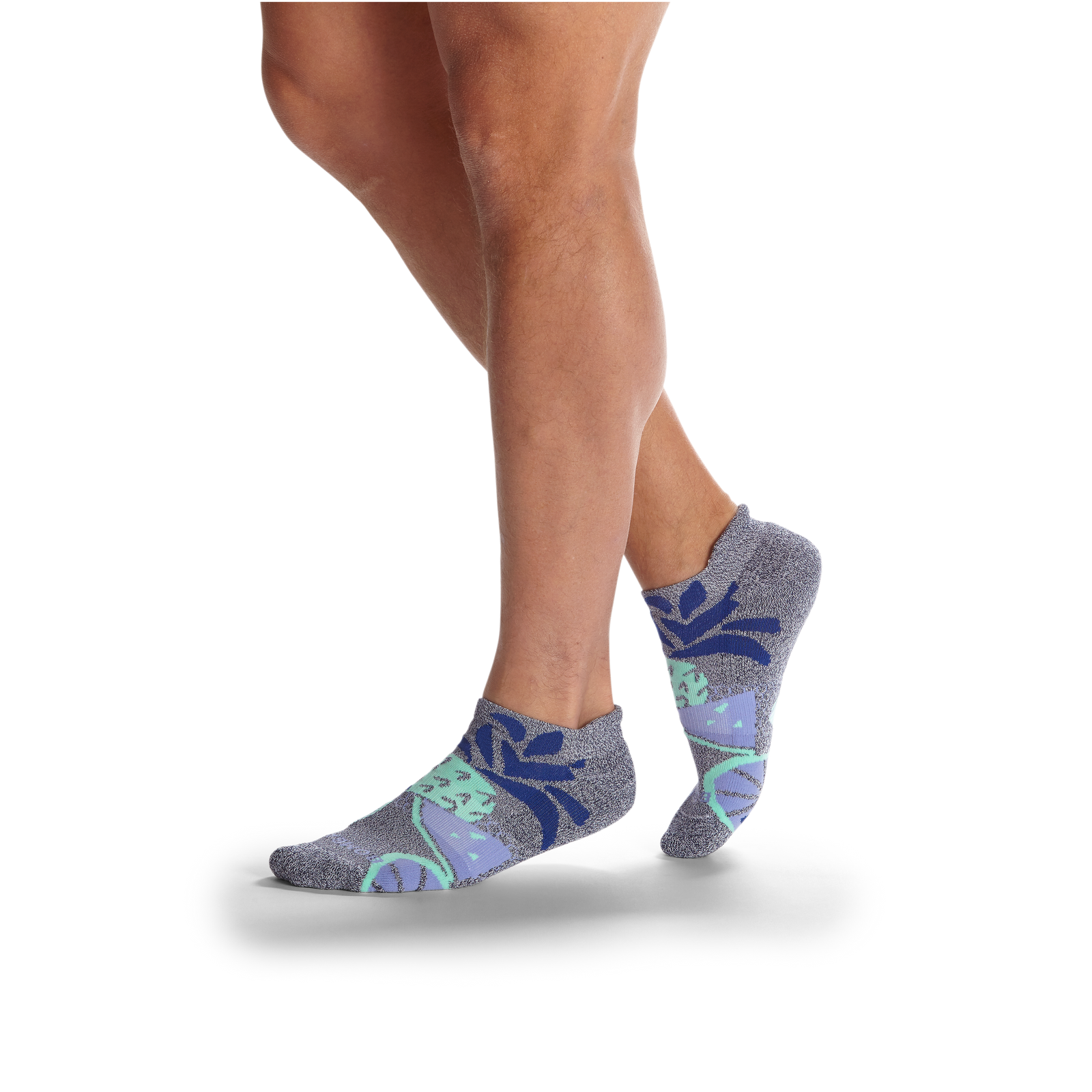 Fruit Collage Ankle Sock - Ink MO2