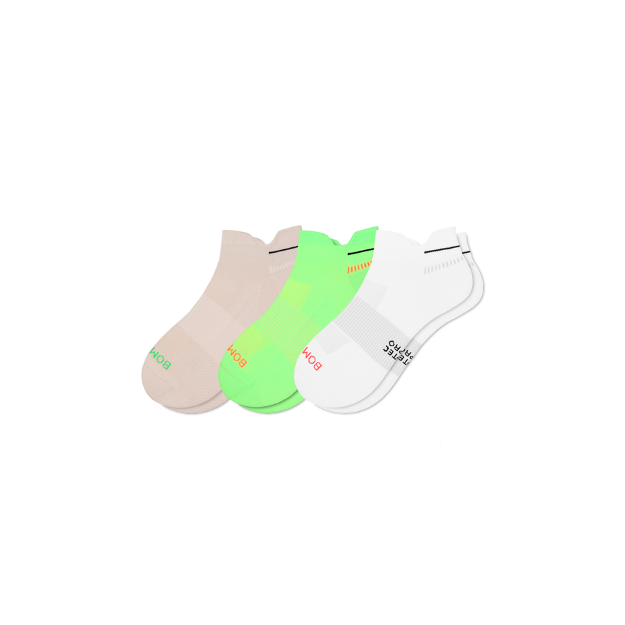Women's RunPro Ankle Sock 3-Pack - Daily School Cushion
