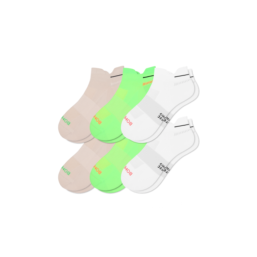 Women's RunPro Ankle Sock 6-Pack - Active Trail Cushion
