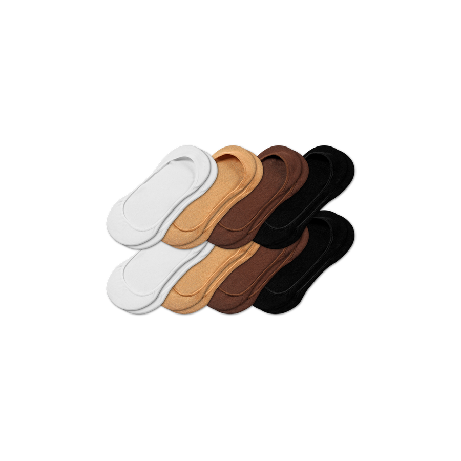 Women's Low-Cut No Show Sock 8-Pack - Weekly Rotation