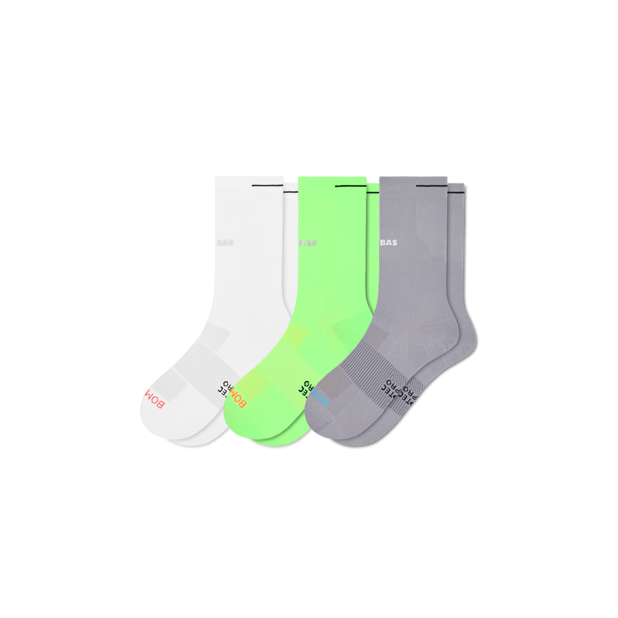 Women's RunPro Half Calf Sock 3-Pack - Comfort Rotation