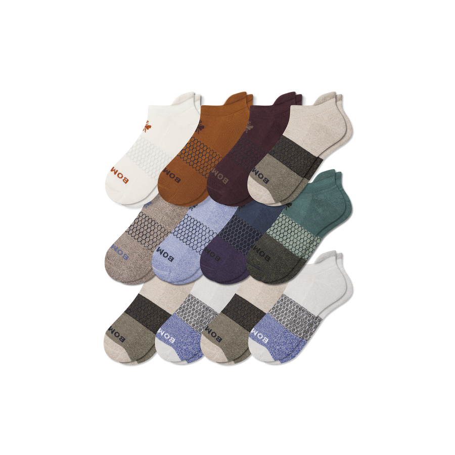 Men's Ankle Sock 12-Pack - Weekend No Show Move