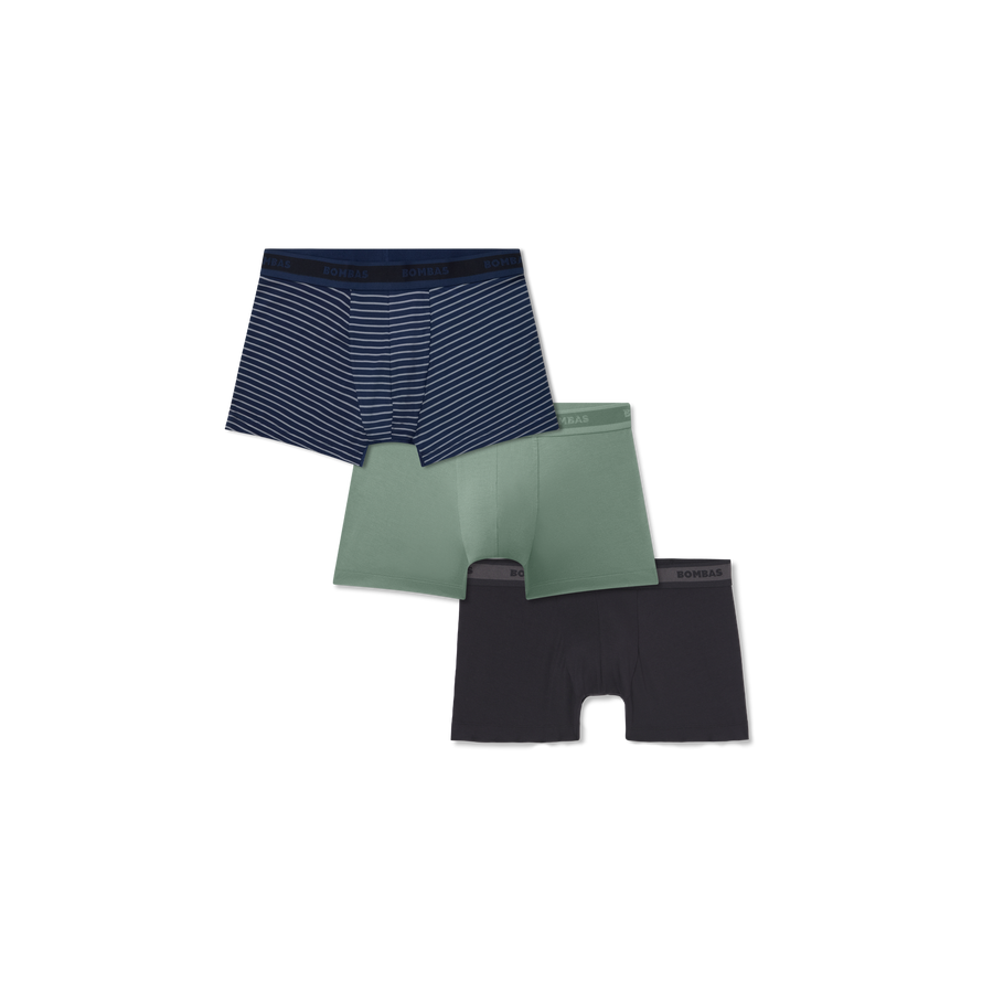 Men's Soft Flex Trunk 3-Pack - Second Layer Support