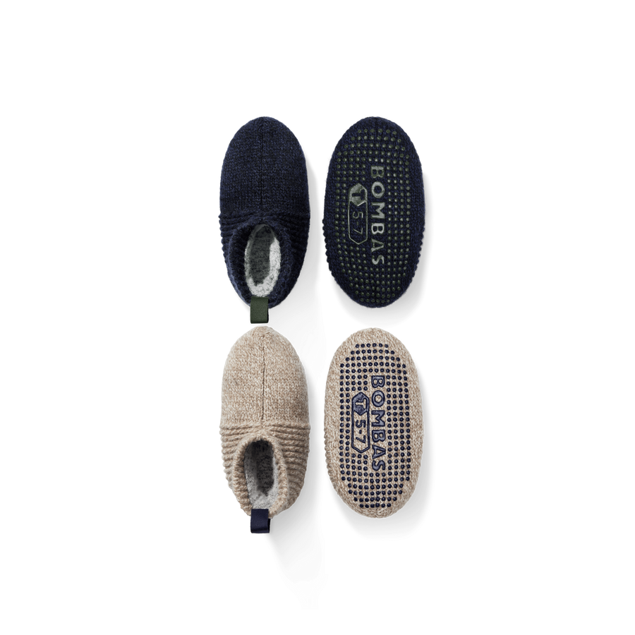 Toddler Gripper Slipper 2-Pack - Cozy Indoor Landing