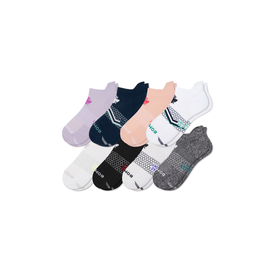 Women's All Sport Ankle Sock 8-Pack - Easy Everyday Rotation
