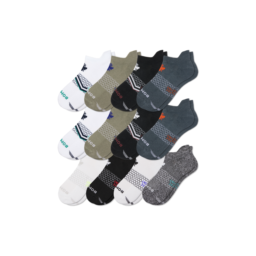 Men's All Sport Ankle Sock 12-Pack - Trail Run Wear
