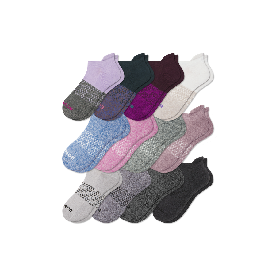 Women's Marl Ankle Sock 12-Pack - Fresh Trail Cushion