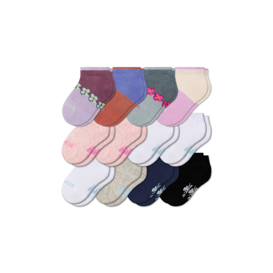 Toddler Lightweight Ankle Sock 12-Pack - Drawer Ready
