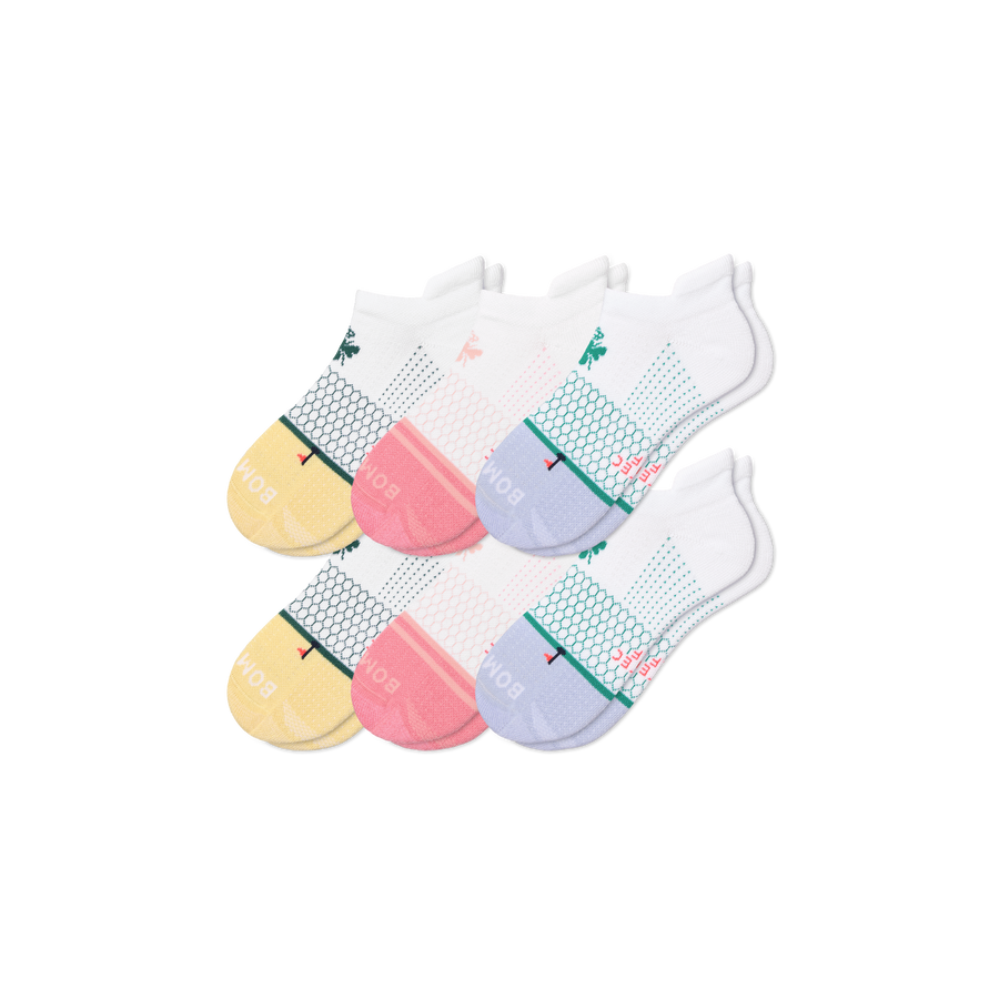 Women's Golf Ankle Sock 6-Pack - Soft Recovery Support