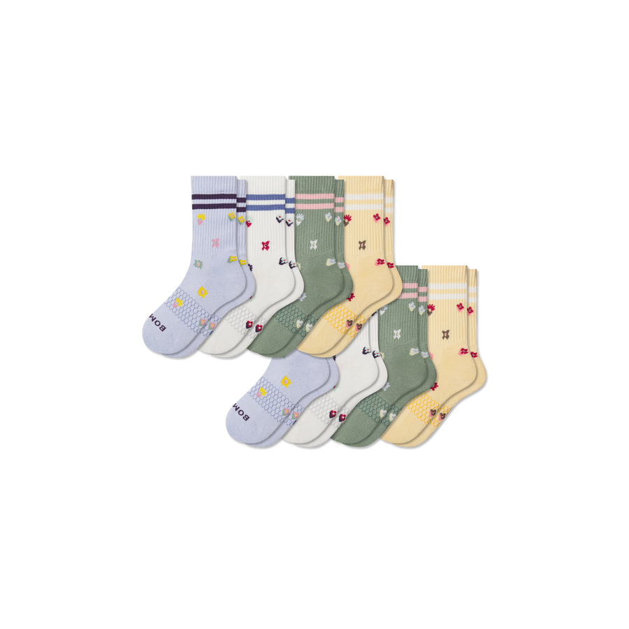 Youth Calf Sock 8-Pack - Everyday Shift Step