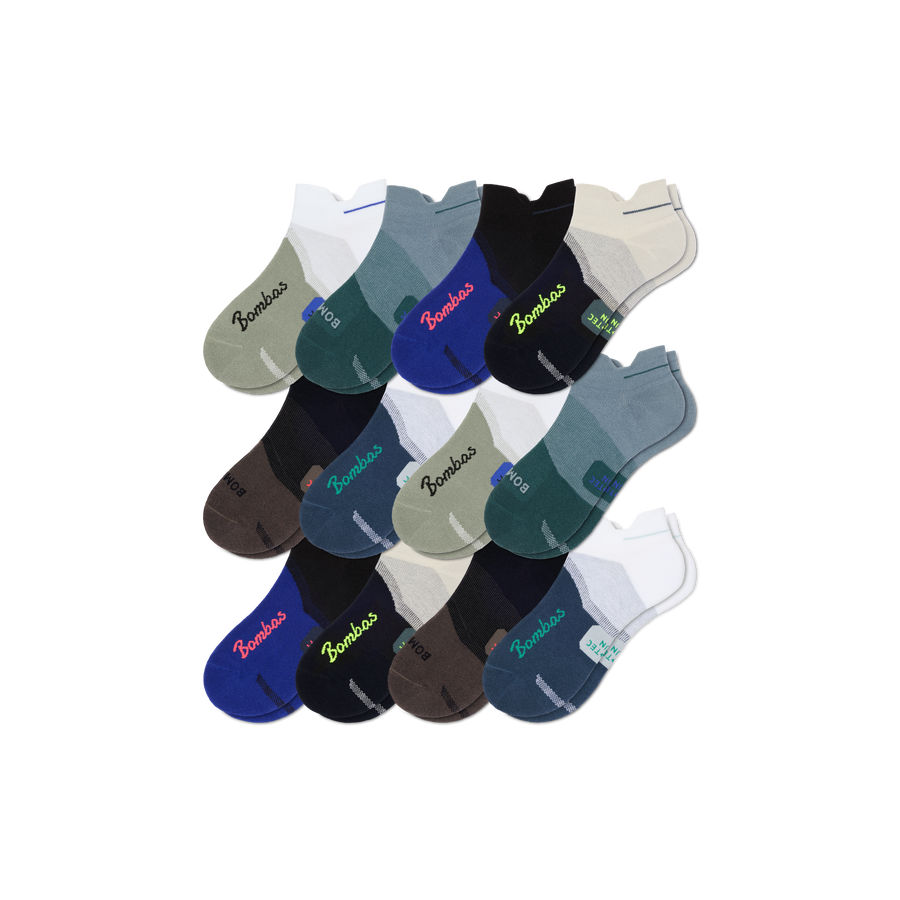 Men's Run Ankle Sock 12-Pack - Weekend Home Step