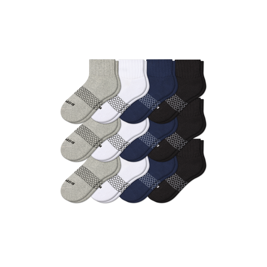 Men's Quarter Sock 12-Pack - Trail Lounge Rotation