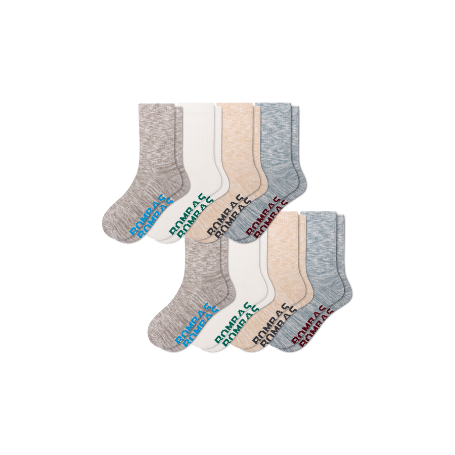 Men's Summer Ragg Half Calf Sock 8-Pack - Modern Everyday Step