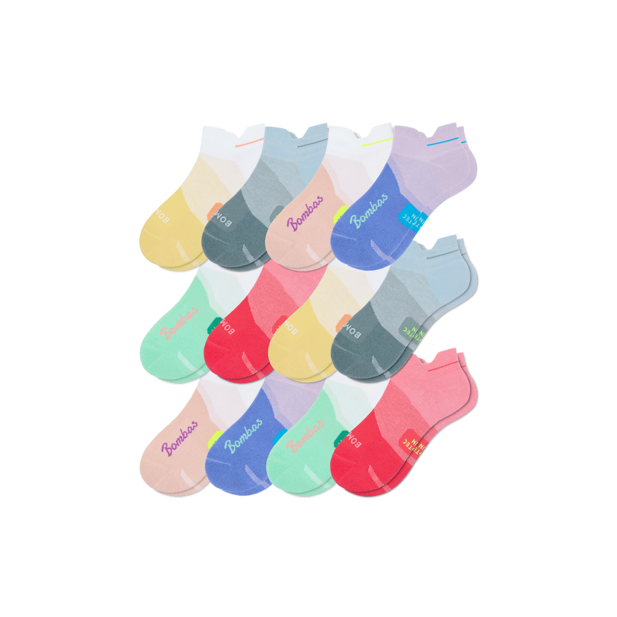Women's Run Ankle Sock 12-Pack - Trail Home Rotation